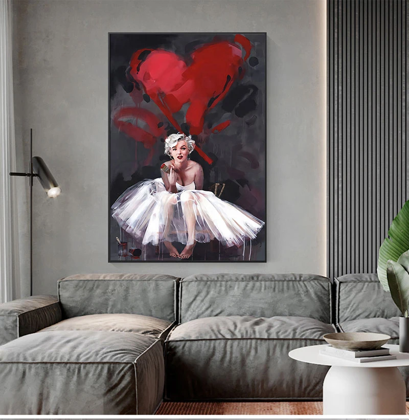 Marilyn Monroe печать цитаты Холст Плакат Настенные картины для гостиной настенное