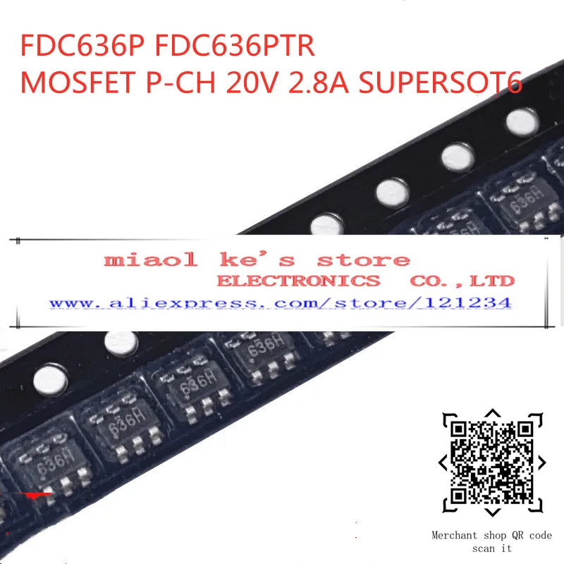 [10 шт] FDC602P FDC634P FDC636P FDC638P FDC642P FDC654P FDC655AN FDC6392S FDC6506P FDC602PTR FDC634PTR FDC636PTR FDC638PTR | Электронные