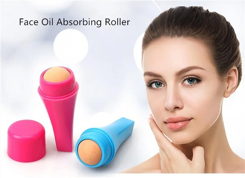 

Natural Volcanic Roller Oil Control Rolling Stone Matte Makeup Face Skin Care Tool Facial Cleansing Oil Absorption Roller On Bal