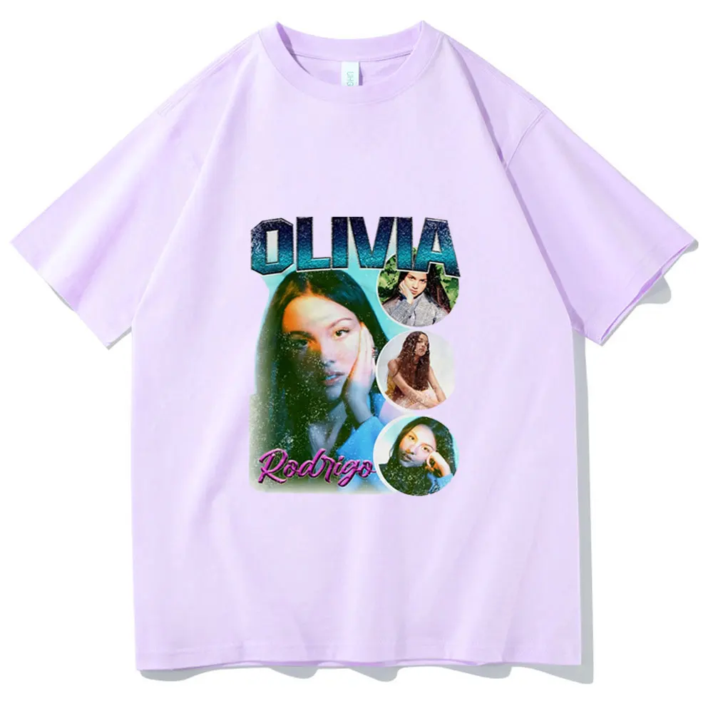 

Sour Print T-shirt Olivia Rodrigo Pattern Tshirt Men Women Black All-match Street Style Tee Oversized Comfortable Summer Tops