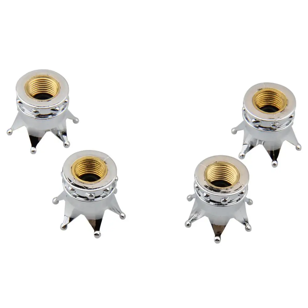 4 шт. универсальные хромированные накладки на воздушные клапаны автомобильных