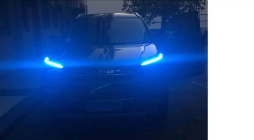 1 Набор, автомобильный бампер противотуманные фары для ChangAn CS55 Дневной светильник автомобильные аксессуары Chang светодиодный задний светильник changan cs55 хвост светильник стоп-сигнал