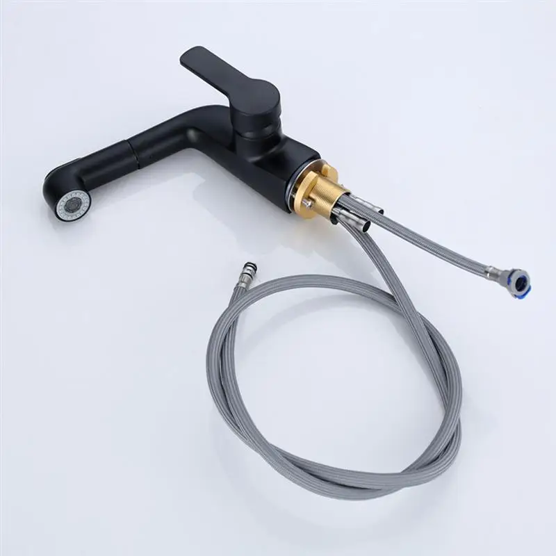 Медный охлаждающий кран для горячей воды кухонный с поворотом на 360 градусов