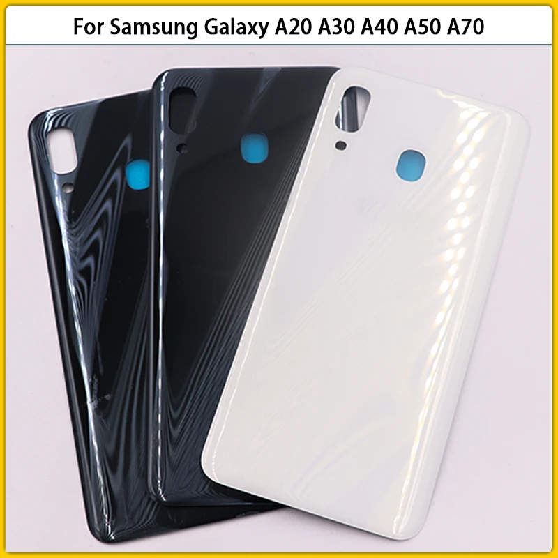 Пластиковая Задняя Крышка батарейного отсека для Samsung Galaxy A20 A30 A40 A50 A70 A205 A305 A405 A505
