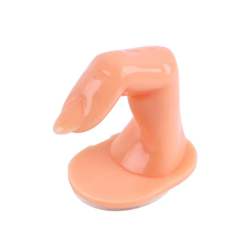 2 Models Professional Nail Art Training Practice Display False Tips Finger Fake Hand Acrylic UV Gel Manicure Tool | Красота и