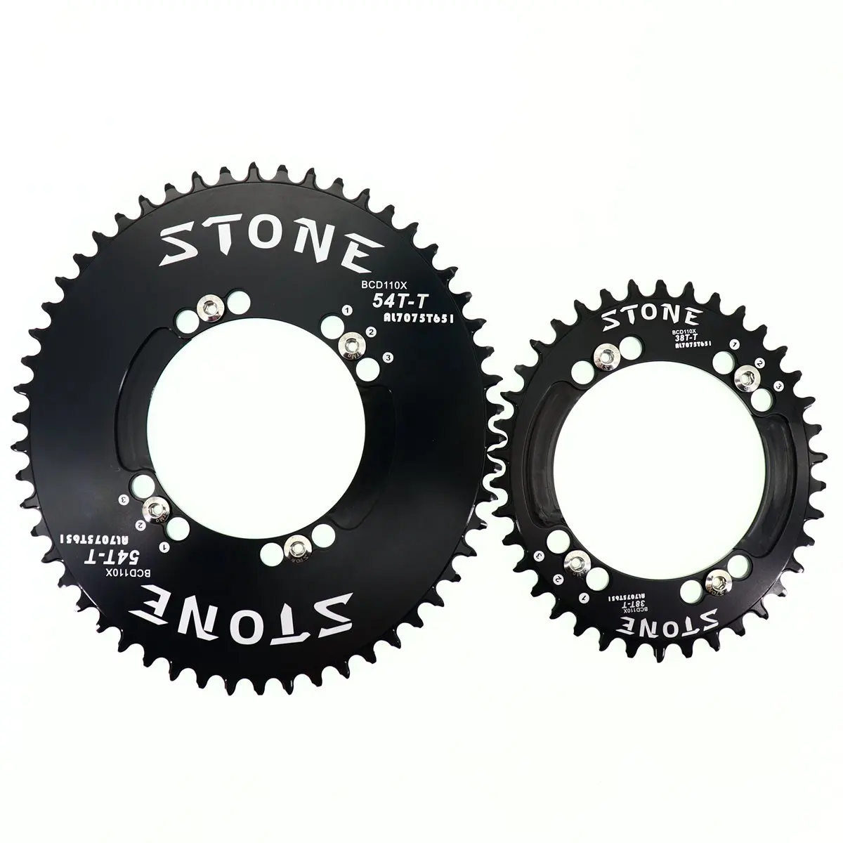 Камень передняя Звездочка 110 BCD для Shimano 5800 6800 4700 9000 овальной формы, 34, 36, 38, 40, 42, 44, 46, 48 58 т зуб дорожный велосипед звездочка цепной передачи 110bcd