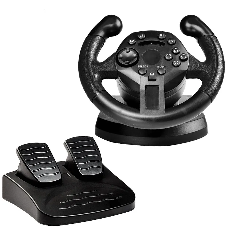 Steering Wheel for Nintendo Switch PC PS3 PS4 Xbox 360 android 7 in 1 Racing Game Balance Wheel Controller With vibration 2022 images - 6