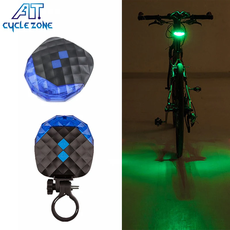 

CYCLE ZONE 8 Style Cycling Gem taillights 5 LED MTB Safety Warning Bicycle Bike Light Night Mountain Lamp Bike Accessories