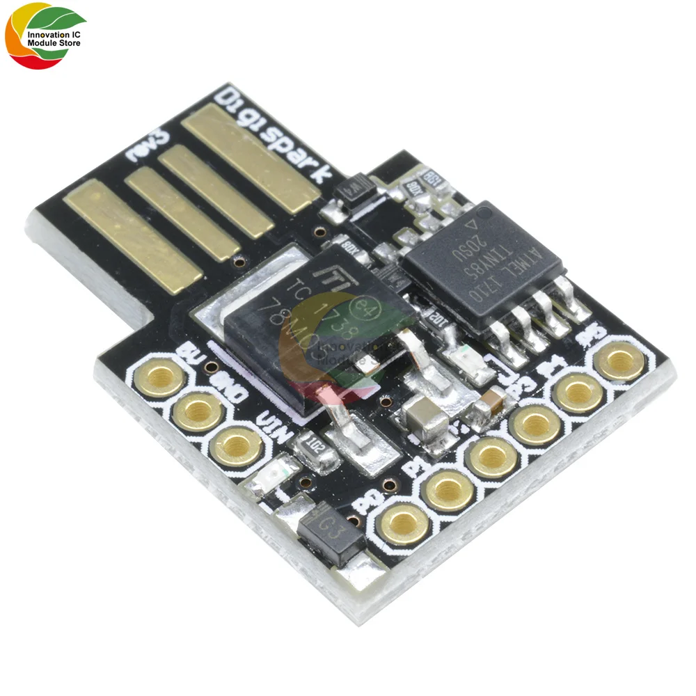 Плата разработки ATTINY85 Digispark Kickstarter I2C SPI Attiny85 модуль Micro USB для Arduino - купить по