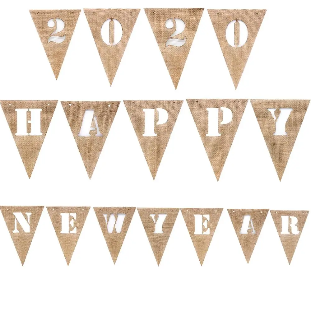 

Burlap Banner Letter A-Z DIY Number 0-9 Jute Burlap Bunting Flags for Wedding Decoration Baby Shower Birthday Party Favors