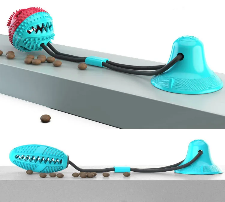 Товары для собак присоска игрушечный мяч |