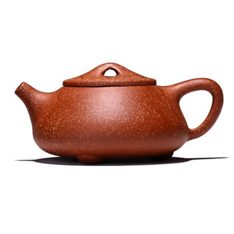 

Tea Set,Ore Dragon Blood Sandstone Pot of Tea Setm,Coffee Pot with Filter,Handmade Ceramic Teapot