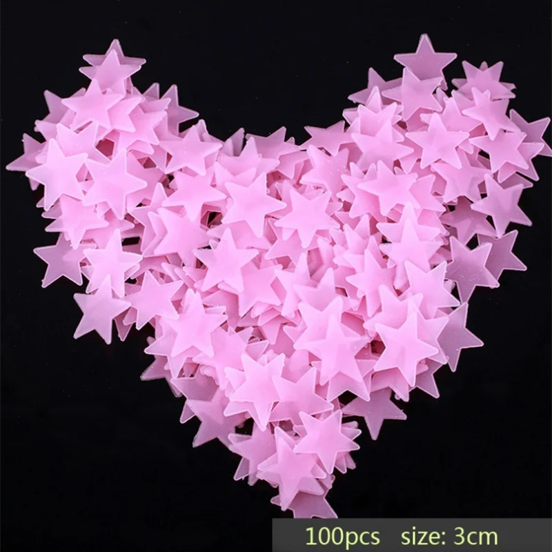 

100 шт., настенные наклейки для детской комнаты