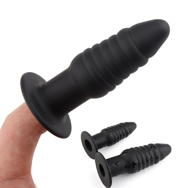Палец Анальная пробка полый анальный эспандер Секс-игрушки вагинальная