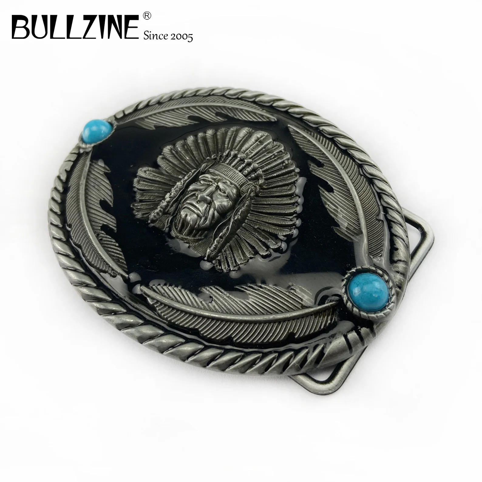 Bullzine цинковый сплав индийская пряжка для ремня мужская стандартная Роскошная