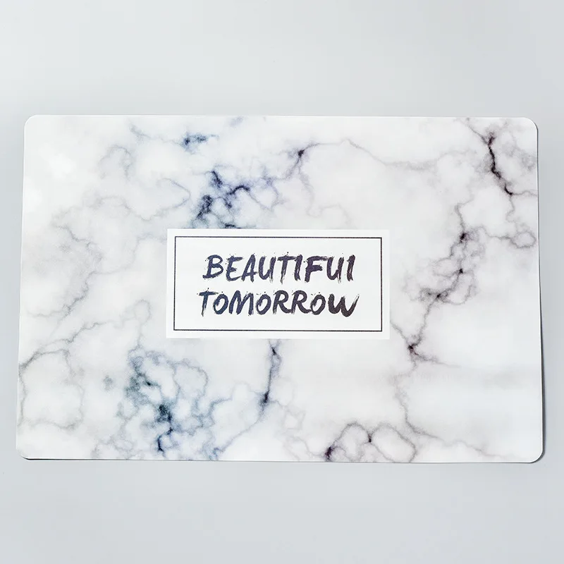 Creative PVC Plastic Placemat for Dining Table Mat Heat Resistant Nordic Pattern Waterproof Non Slip Placemats Coaster | Дом и сад
