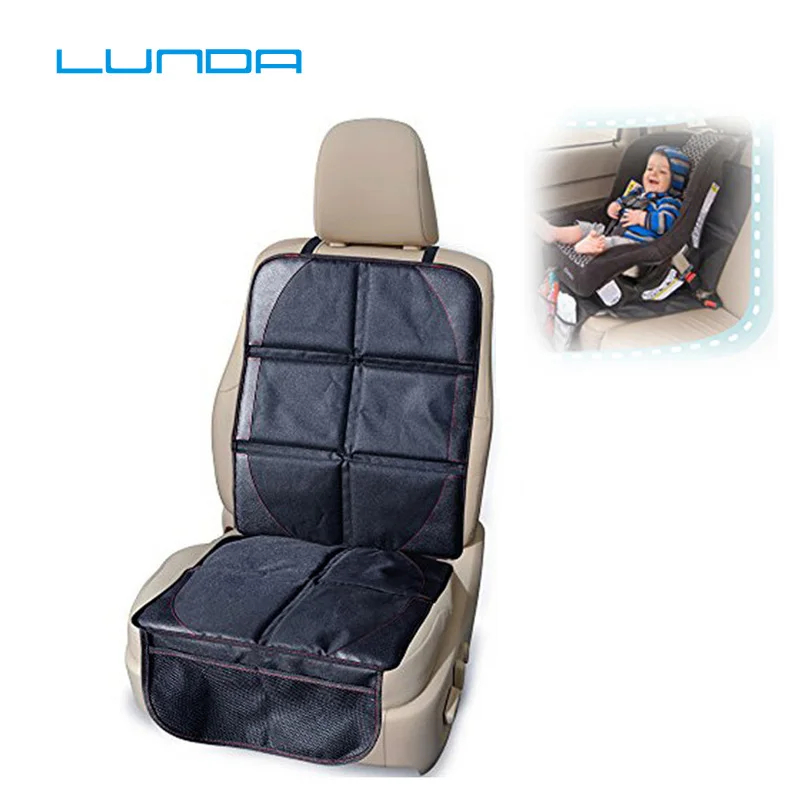 Роскошный кожаный защитный чехол LUNDA для автомобильного сиденья детского или