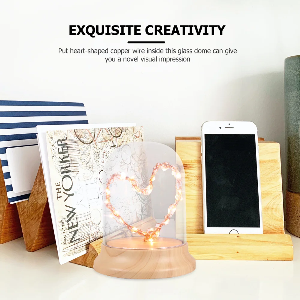 

1Pc Romantic Night Light USB Powered LED Light Decoration Photo Light for Gift