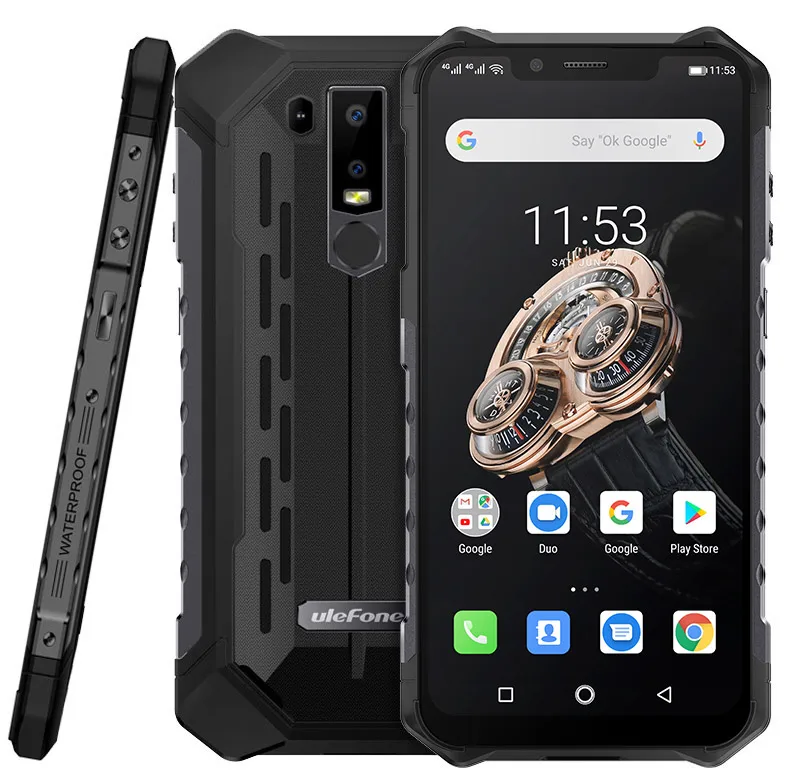Cмартфон Ulefone Armor 6S с защитой от брызг воды и пыли IP68 8-ядерный процессор Helio P70 6 ГБ +
