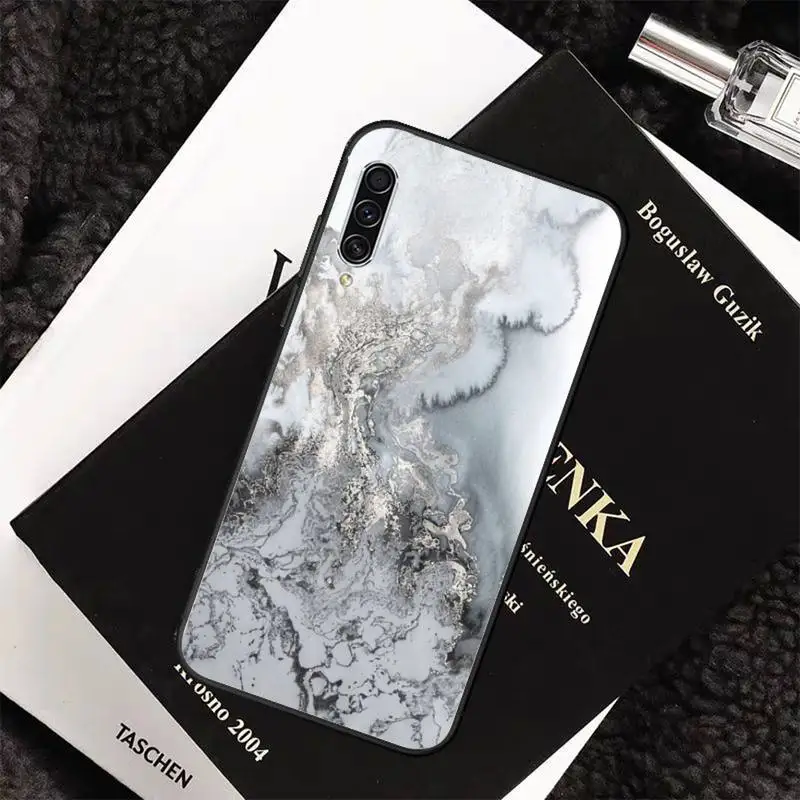 

Marble Glitter Phone Case For Samsung galaxy S 7 8 9 10 20 edge A 6 10 20 30 50 51 70 note 10 plus