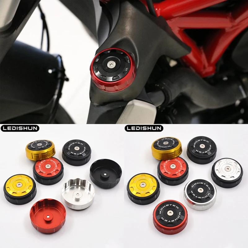 Алюминиевый Чехол orcycle CNC для радиатора и резервуара воды Для DUCATI MONSTER 821 2014 2019 1200/S/R