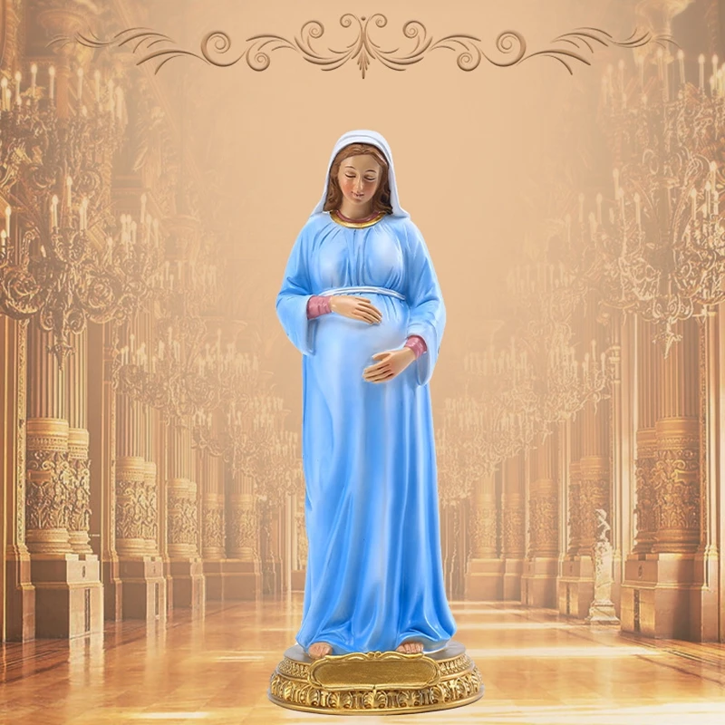 

Дева Мария беременность статуя Декор католические религиозные интерьерные украшения поделки