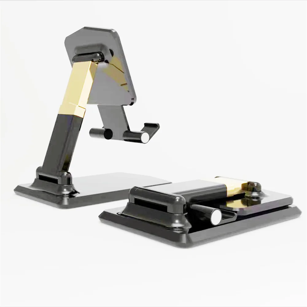 

Foldable & Adjustable Tablet Stand Compact Extendable iPad Stand For Desk Desktop Tablet Holder Compatible With Phones And iPad