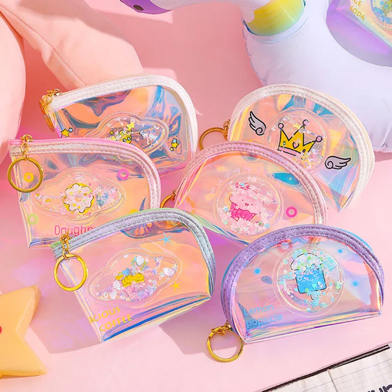 Кошельки и кошельки для девочек милые желеобразные конфетные сумки детские