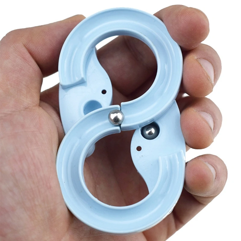 

6 Pcs Creative Children Palm Mini Track Ball Toy Funny Hand-Eye Hand Brain Coordination Training Toy Gifts for Kids R9JD