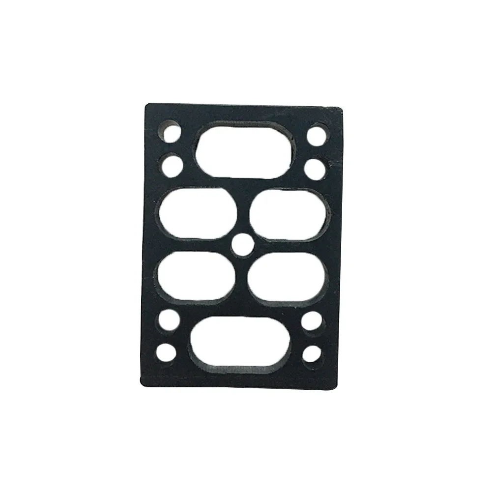 

1 Pair Skateboard Rubber Gasket 12mm Skateboard Gasket Longboard Riser Pads Risers Skateboard Shock Pads Black