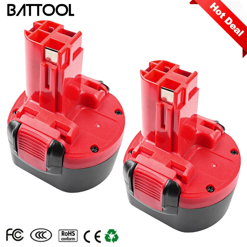 Аккумуляторная батарея BATTOOL 9 6 в 3000 мАч Ni-MH BAT048 для Bosch PSR 960 BH984 BAT119 BAT100 BAT001 BPT1041 BH974