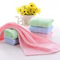 1pcs face towel bathroom solid color hotel home use high quality 26x50 for childrens washcloth soft and water absorption tn