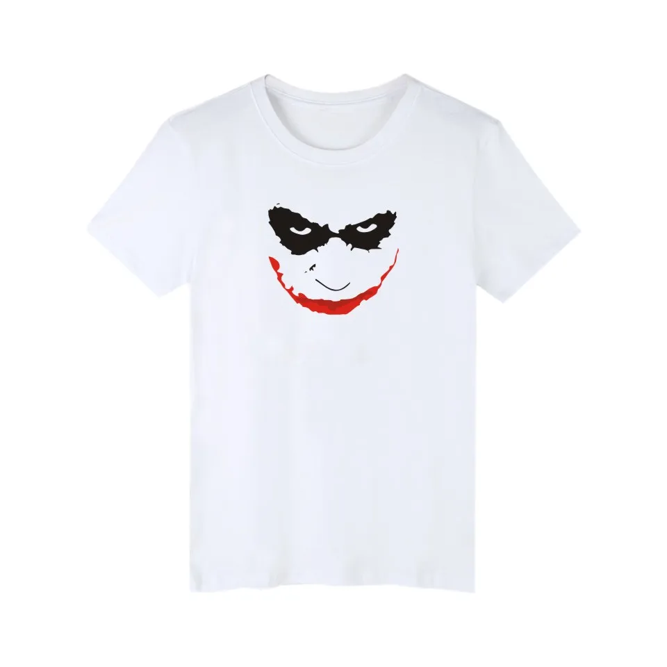 

funny fashion Joker t-shirts printed hip hop men women t shirts round neck casual tops tee shirt short sleeve t-shirt plus size