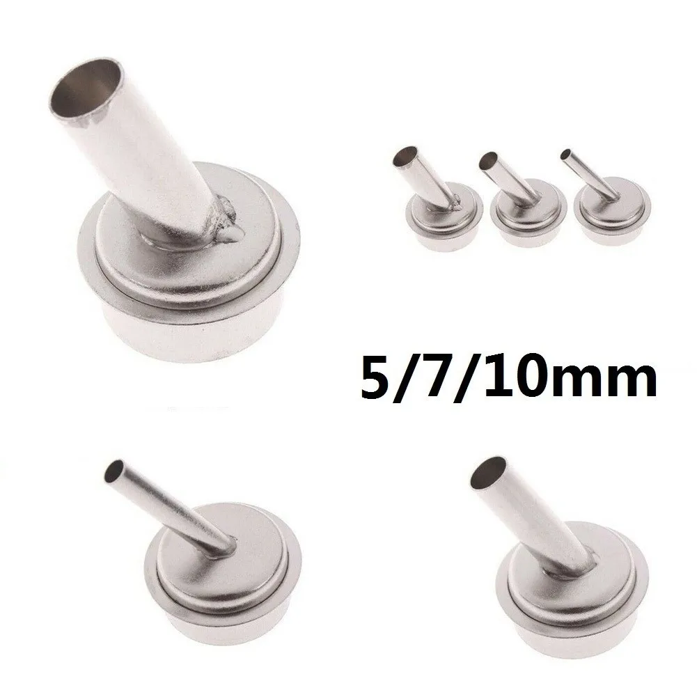 

Stainless Steel 45° Angle Nozzle 3 Pcs Hot Air SolderingGun QUICK 861DW