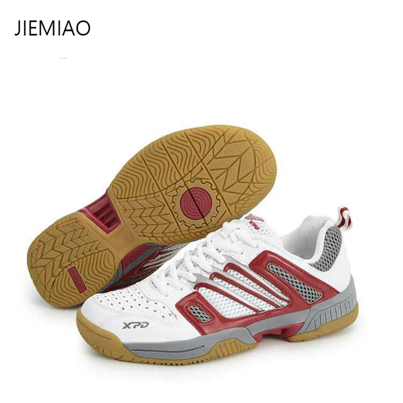 JIEMIAO Unisex High Quality Tennis Shoes Outdoor Breathable Professional Tennis Training Sneakers Men Women Indoor Squash Shoes