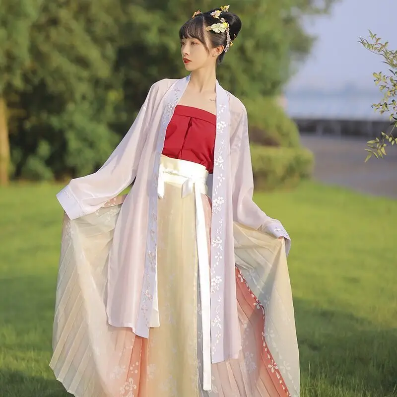 

Chinese Style Dresses Oriental Fairy Hanfu Costume Cosplay Ancient Traditional Elegant Tang Dynasty Princess Performance Clothes
