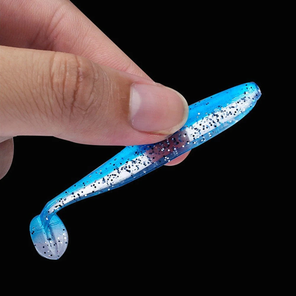 Силиконовая резиновая приманка 5 см искусственная силиконовая прочная