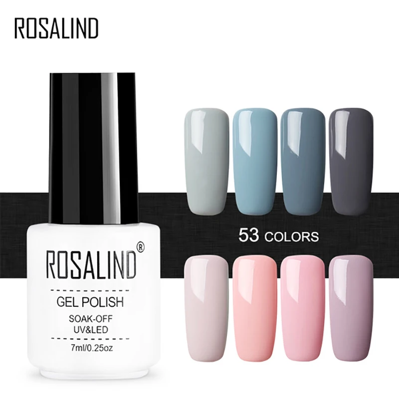 ROSALIND гель лаки для ногтей Набор паука УФ Полупостоянный Гибридный лак строитель