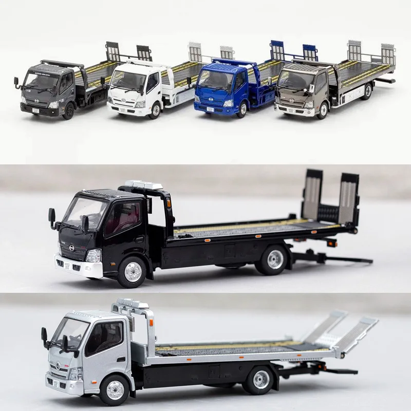 * Предзаказ GCD 1:64 HINO 300 планшетный буксировочный грузовик литая модель