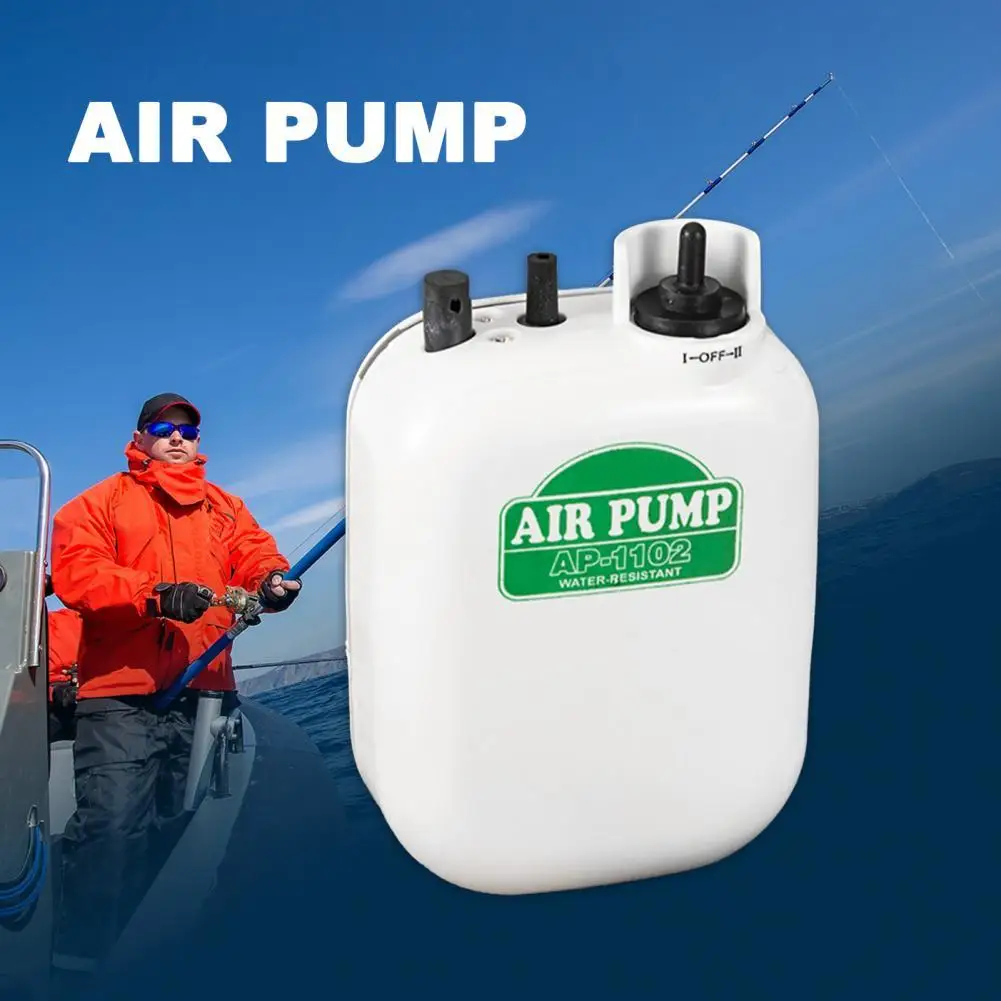 

High-Quality Water Air Pump Easily Carry Lightweight Fishing Air Compressor Fishing Equipment Fishing Oxygen Pump