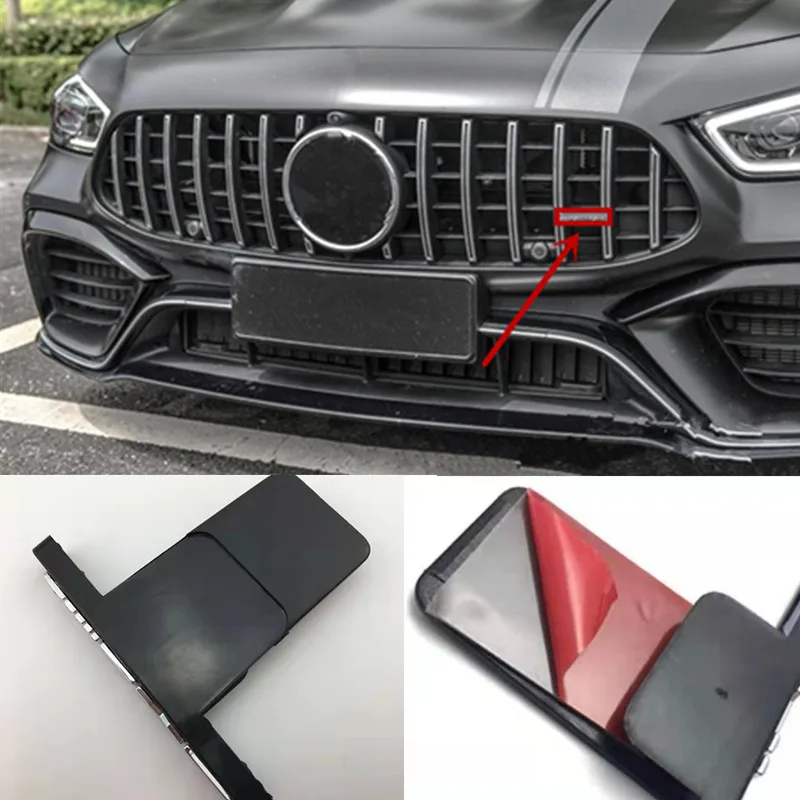 Передний гриль AMG mini Logo для benz A B C E Class W176 W246 W204 W205 W212 W213 GLC X253 GLE W292 G G63 GTR W202 W211 W210