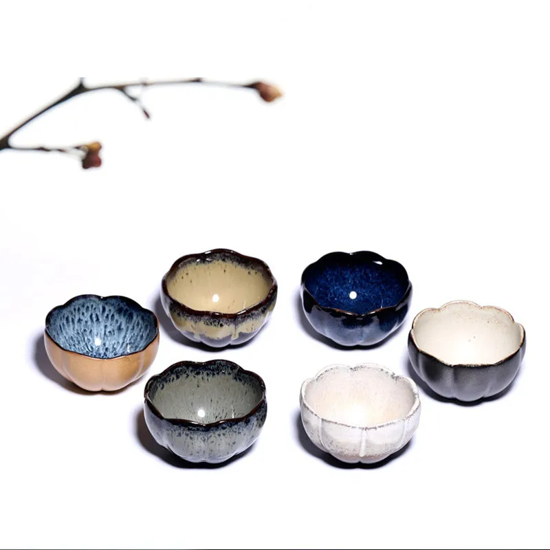 Японская грубая керамика Master чайная чашка Ретро чайный набор кунг-фу чаша