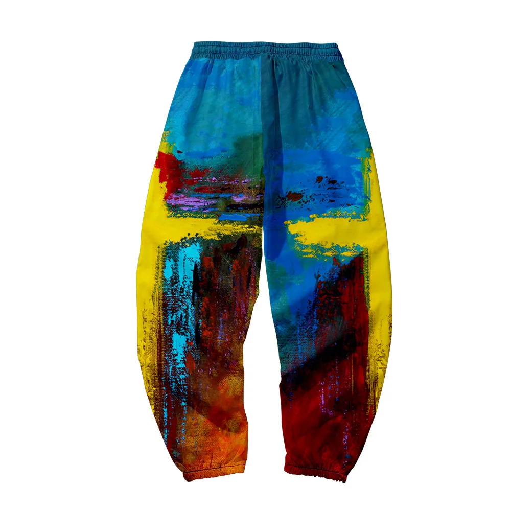 

Cool New 3D Print Cross pattern Sweatpants Women/Men Fitness Joggers Spring High Street Anime Trousers Fashion Sweatpant