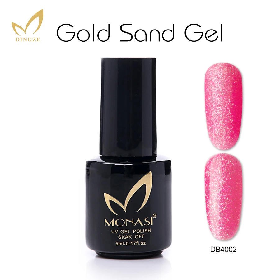 Матовый УФ лак MONASI для ногтей блестящий Блестящий цветной матовый верхнее