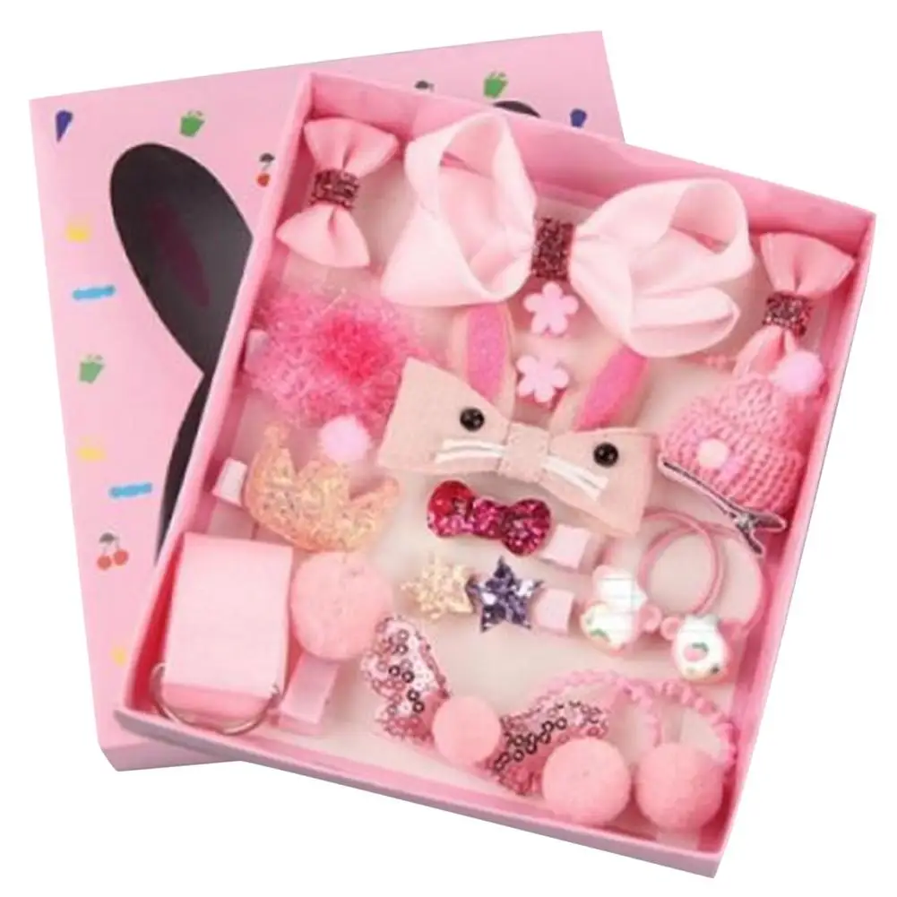 

18 шт., заколки для волос светильник девочек