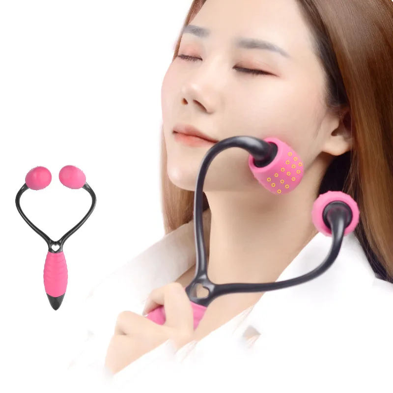 

3D Roller Massager 360 Rotate Thin Face Full Body Shape Massager Lifting Wrinkle Remover Facial Massage Relaxation Tool