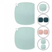 wear resistant hangable foldable silicone dining placemat for kitchen