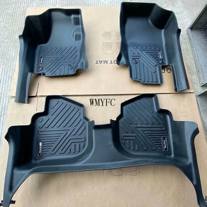 

Автомобильные коврики, передние и задние коврики для Rapid Skoda 2013, 2014, 2015, 2016, 2017, 2018, 2019, 2020, 2021, водонепроницаемые коврики из ТПЭ