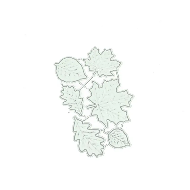 

maple leaves Metal Cutting Dies DIY Scrapbooking Paper Stamping Die Decor D7WE