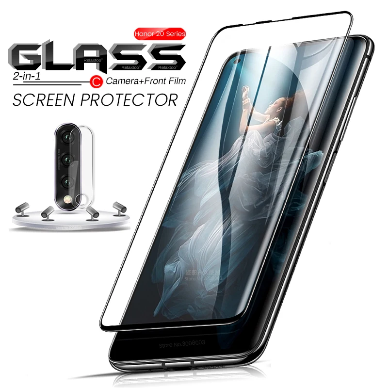 2in1 камера стекло на honor 20s 20 pro lite youth глобальной endtion 20i 20lite светильник Защитное стекло для honor вид 20 view20 пленка